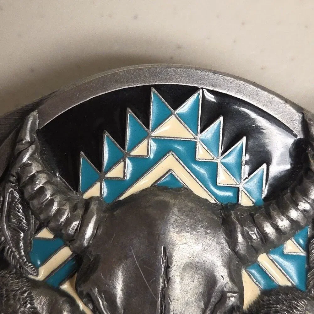 Siskiyou Buffalo Skull Belt 39